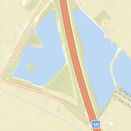 Middlewich Road, Knutsford, Cheshire West and Chester WA16, U Street Map