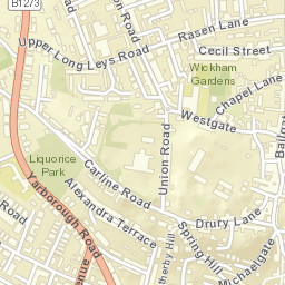 Bailgate, Lincoln LN2, UK Street Map