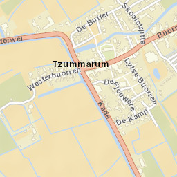 Tzummarum Street Map