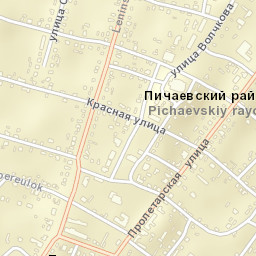 Pichayevo Street Map