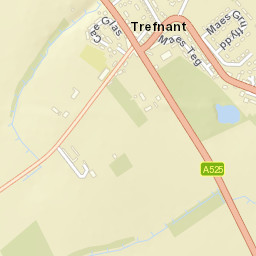 Trefnant Street Map