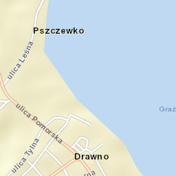 Drawno Street Map