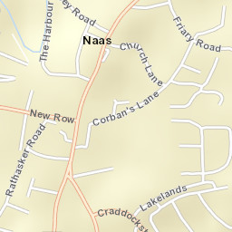 Naas Street Map