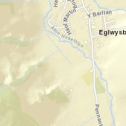 3 Y Berllan, Eglwysbach, Colwyn Bay, Conwy Street Map