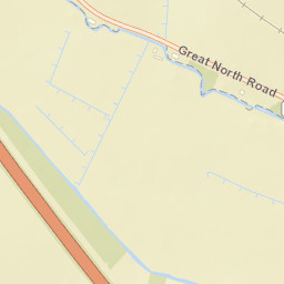 Great North Road, Tuxford, Newark Street Map