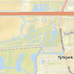 Tytsjerk Street Map