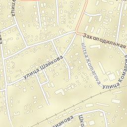 Bashmakovo Street Map