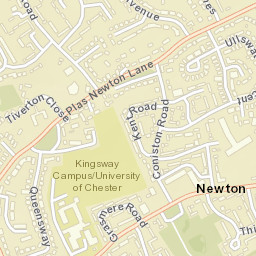 95 Kingsway, Chester, Cheshire West and Chester Street Map