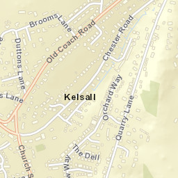 Kelsall Street Map