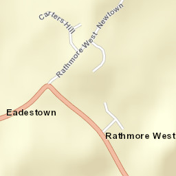 Eadestown Street Map