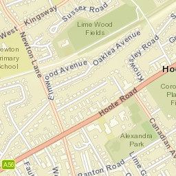 Hoole Street Map