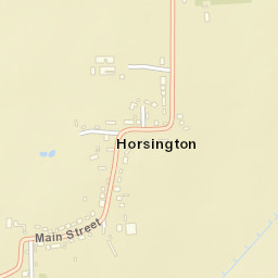 Horsington, opp All Saints Church, Woodhall Spa, Lincolnshire Street Map