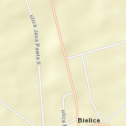 Bielice Street Map