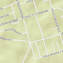 Supraśl Street Map