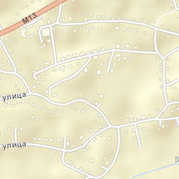 Suponevo Street Map