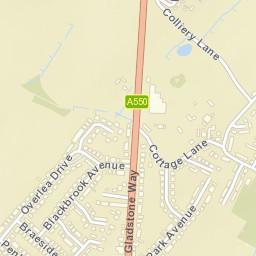 Park Avenue, Deeside, Flintshire CH5, UK Street Map
