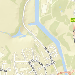 A5018, Winsford, Cheshire West and Chester Street Map