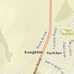 37 Main Road, Sychdyn, Flintshire CH7, UK Street Map