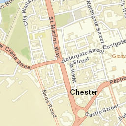 Chester Street Map