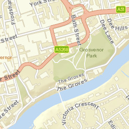 37-45 Eastgate Street, Chester, Cheshire West and Chester CH1 Street Map