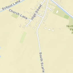 1 Church Lane, North Scarle, Lincoln, Lincolnshire Street Map