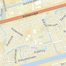 Aldlân-Oost Street Map