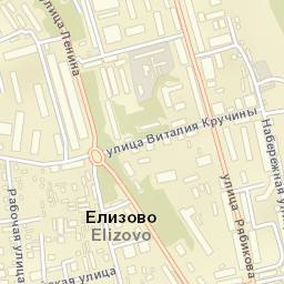 Yelizovo Street Map