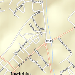 Droichead Nua Street Map