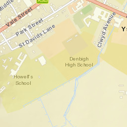 Denbigh Street Map