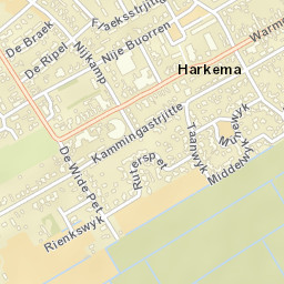 Harkema Street Map