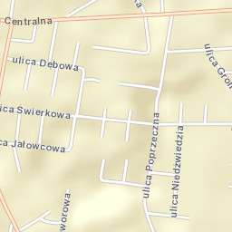 Osielsko Street Map