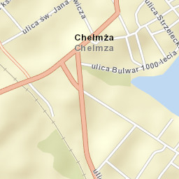 Chełmża Street Map