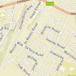 4-6 Henley Road, Chester, Cheshire West and Chester Street Map