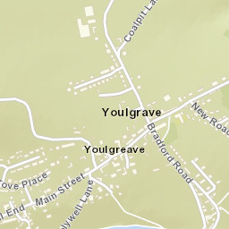 Youlgreave Street Map