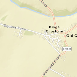 King's Clipstone Street Map