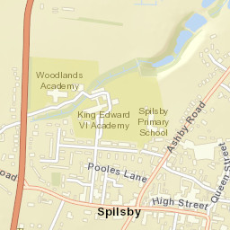 Spilsby Street Map
