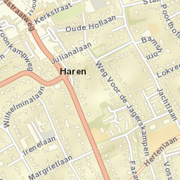 Haren Street Map