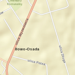 Iłowo -Osada Street Map