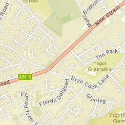 New Street, Mold, Flintshire CH7, UK Street Map