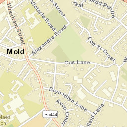 85 Wrexham Street, Mold, Flintshire CH7 1HQ, UK Street Map