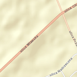 Krzynowłoga Mała Street Map