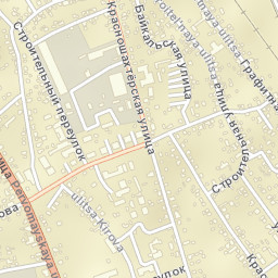 Cheremkhovo Street Map