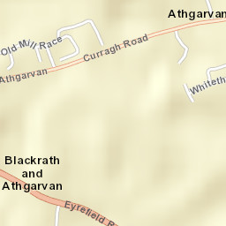 Athgarvan Street Map