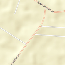 Świedziebnia Street Map