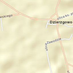 Dzierzgowo Street Map