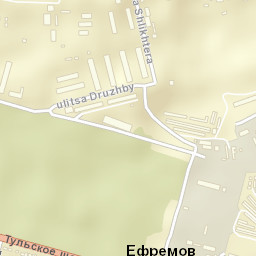 Yefremov Street Map