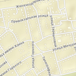 Novospasskoye Street Map