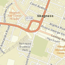 Skegness Street Map