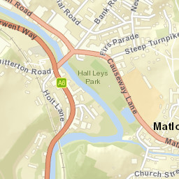 Matlock Street Map