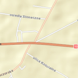 Śmiłowo Street Map